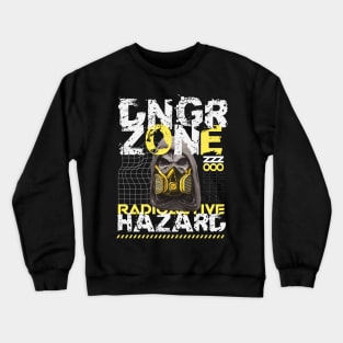 Danger Zone Radioactive Hazard Crewneck Sweatshirt